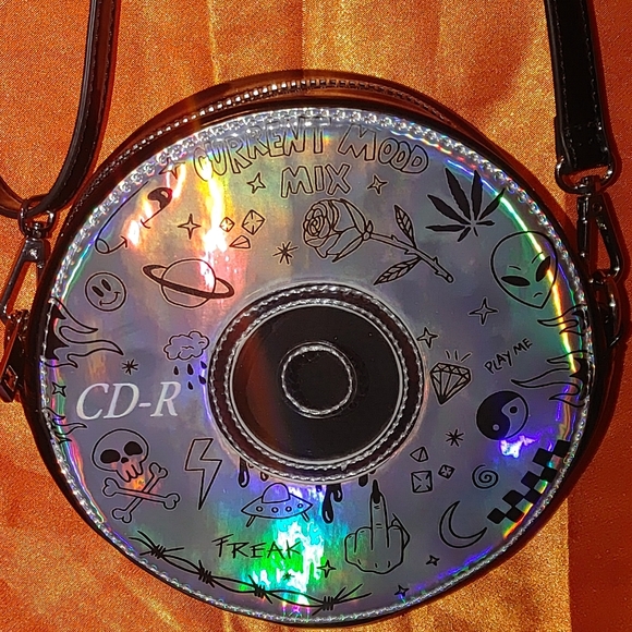 💿Current Mood CD Holo Crossbody Bag💿 - Picture 12 of 12